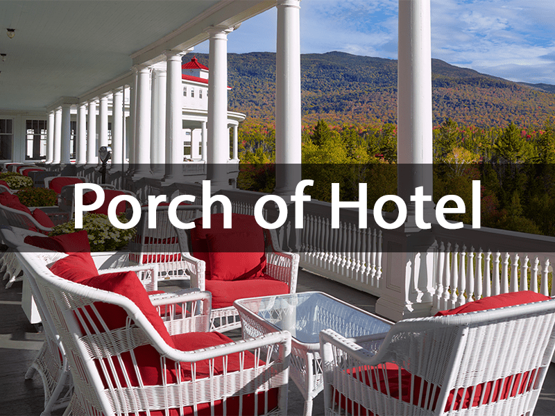  Porch of Hotel