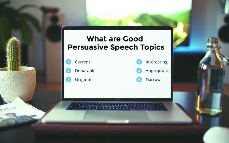 What are Good Persuasive Speech Topics