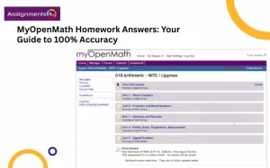 MyOpenMath Homework Answers: Your Guide to 100% Accuracy