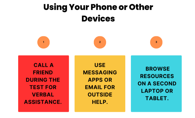Using Your Phone or Other Devices