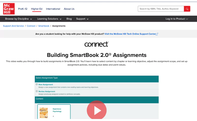 Solving McGraw Hill Connect Questions