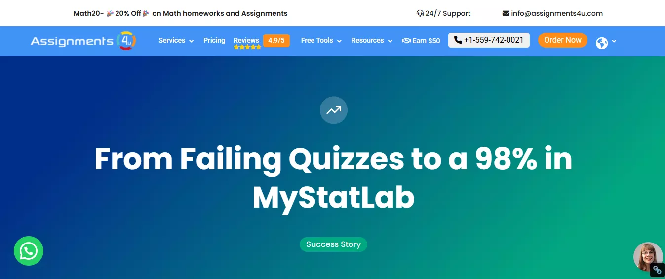 Mystatlab Log In From 45% to 95%: Emily’s MyStatLab Success Story