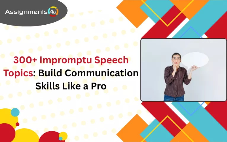 300+ Impromptu Speech Topics: Build Communication Skills Like a Pro