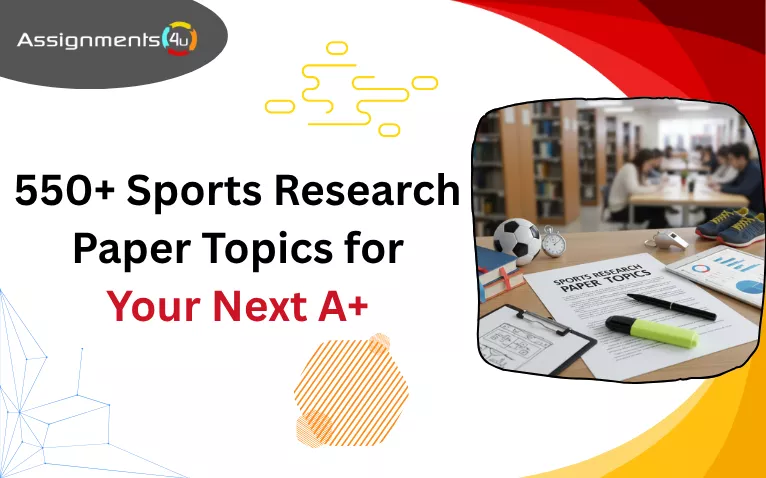 550+ Sports Research Paper Topics for Your Next A+