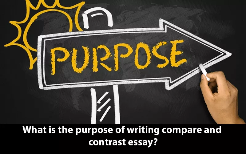 What is the purpose of writing compare and contrast essay<br />
