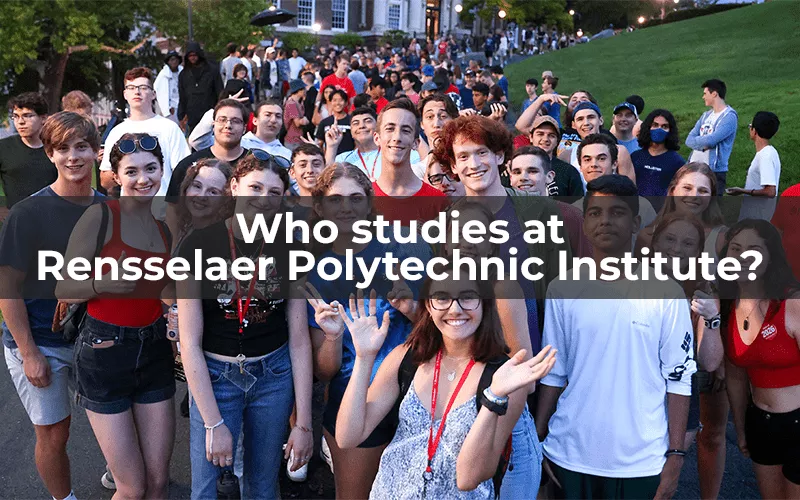 Who studies at Rensselaer Polytechnic Institute<br />
