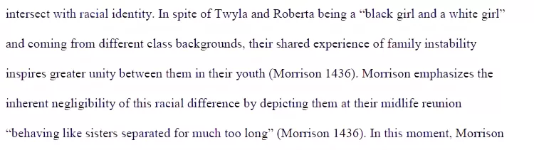 Example of MLA 9th edition citation format used for in-text citations in academic writing<br />
